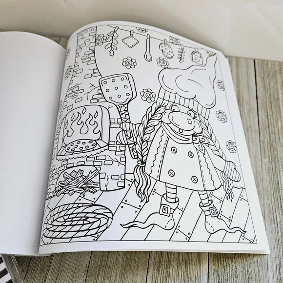 Zendoodle Colorscapes Gnomes at Home & Studio C 15 Colored Gel Pens Set - Picture 12 of 16